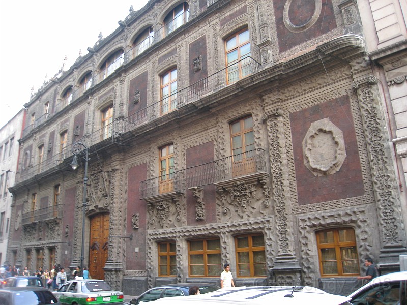 Mexico Pyramids - Mexico City 2009 1315.jpg - A trip to the Teotihuacan area of Mexico to visit the pyramids. A vast complex and a great climb to the top. This was followed by lunch in a cave, then a visit to the historical center of Mexico City. March 2009.